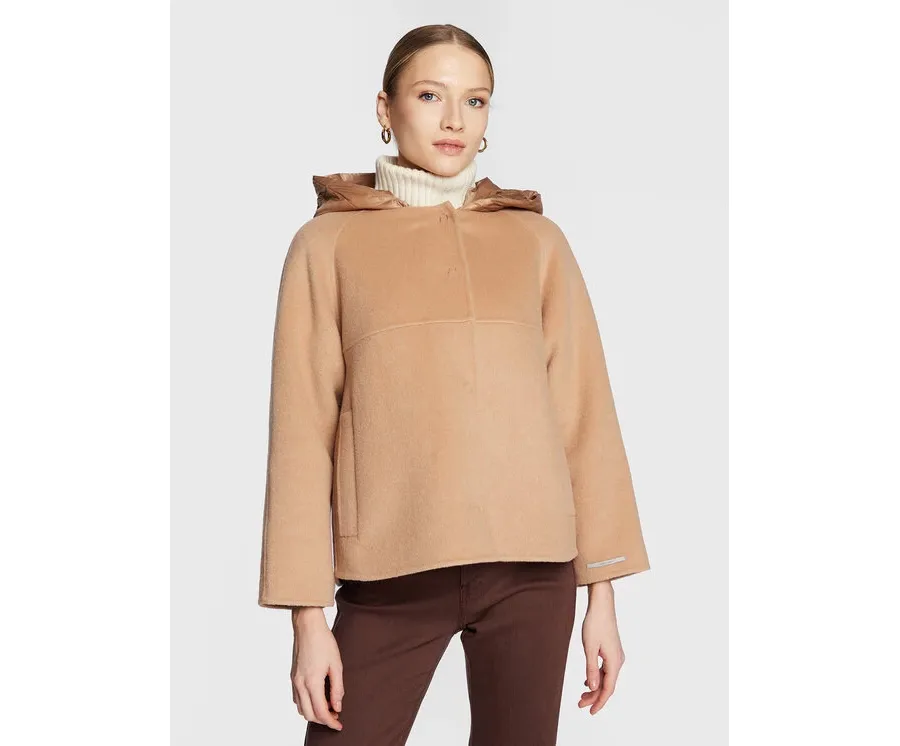 obrazek 1 Marella Płaszcz wełniany Era 30860227 Brązowy Regular Fit