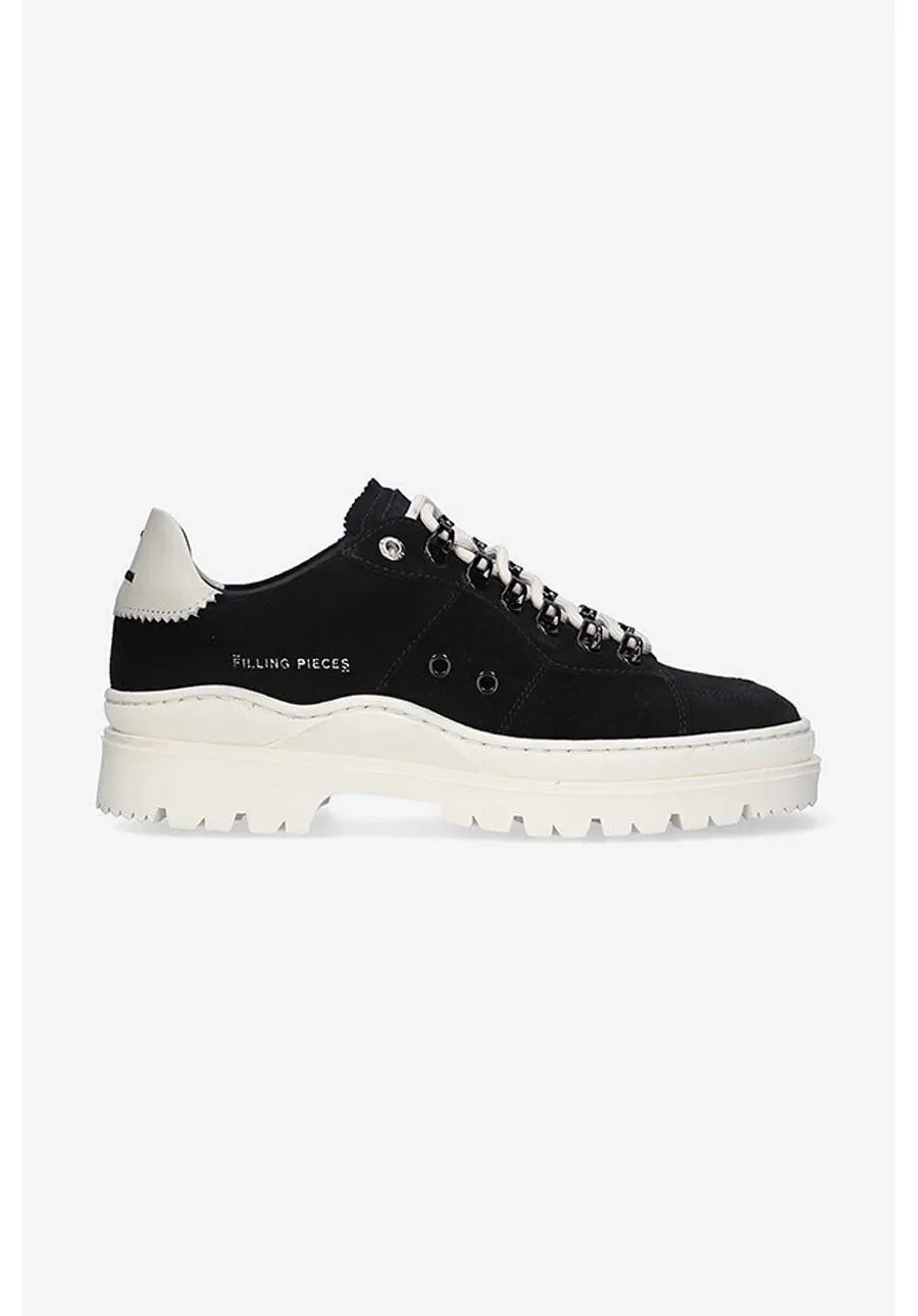obrazek 1 Filling Pieces sneakersy zamszowe Court Serrated 89128861946 kolor czarny