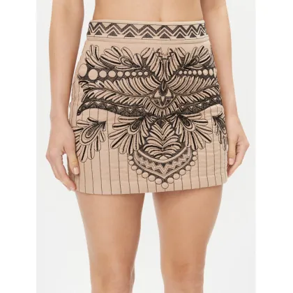 Zdjęcie TWINSET Spódnica mini 232TP2672 Beżowy Slim Fit