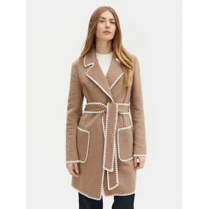 Zdjęcie Guess Płaszcz przejściowy W5RL19 WGVR2 Beżowy Regular Fit