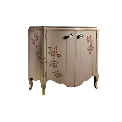 Picture Rustic hand-painted sideboard