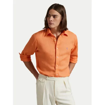 Zdjęcie Polo Ralph Lauren Koszula 710968915009 Pomarańczowy Slim Fit