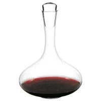 Zdjęcie Piękna szklana karafka na wino o pojemności 1,5l