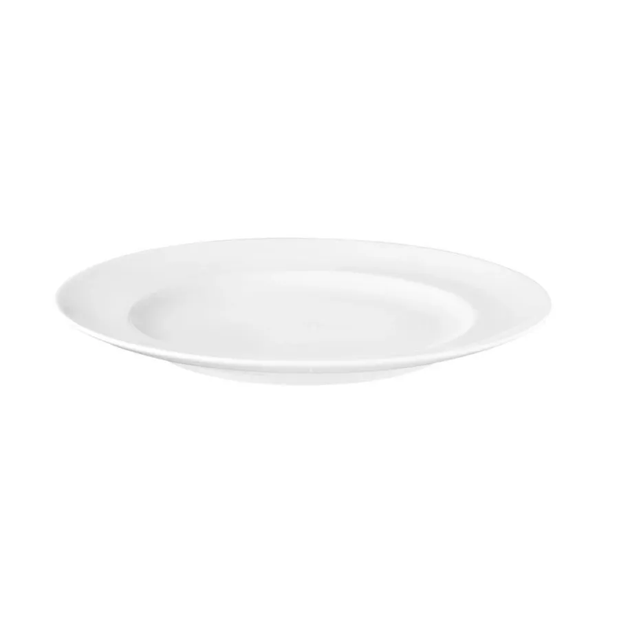obrazek 3 Porcelanowy biały okrągły 21,5-centymetrowy talerz z Niemiec – Tettau