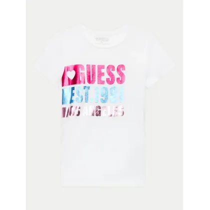 Zdjęcie Guess T-Shirt J4YI00 K6YW4 Biały Regular Fit