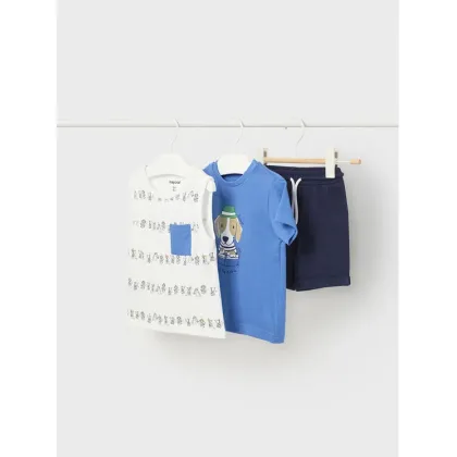 Zdjęcie Mayoral Komplet t-shirt, top i spodenki 1644 Kolorowy