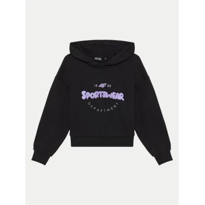 Zdjęcie 4F Bluza 4FJWAW24TSWSF1213 Czarny Regular Fit