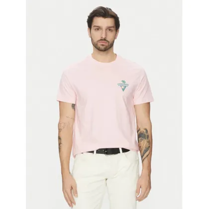 Zdjęcie Guess Jeans T-Shirt M5GI55 K8FQ4 Różowy Regular Fit