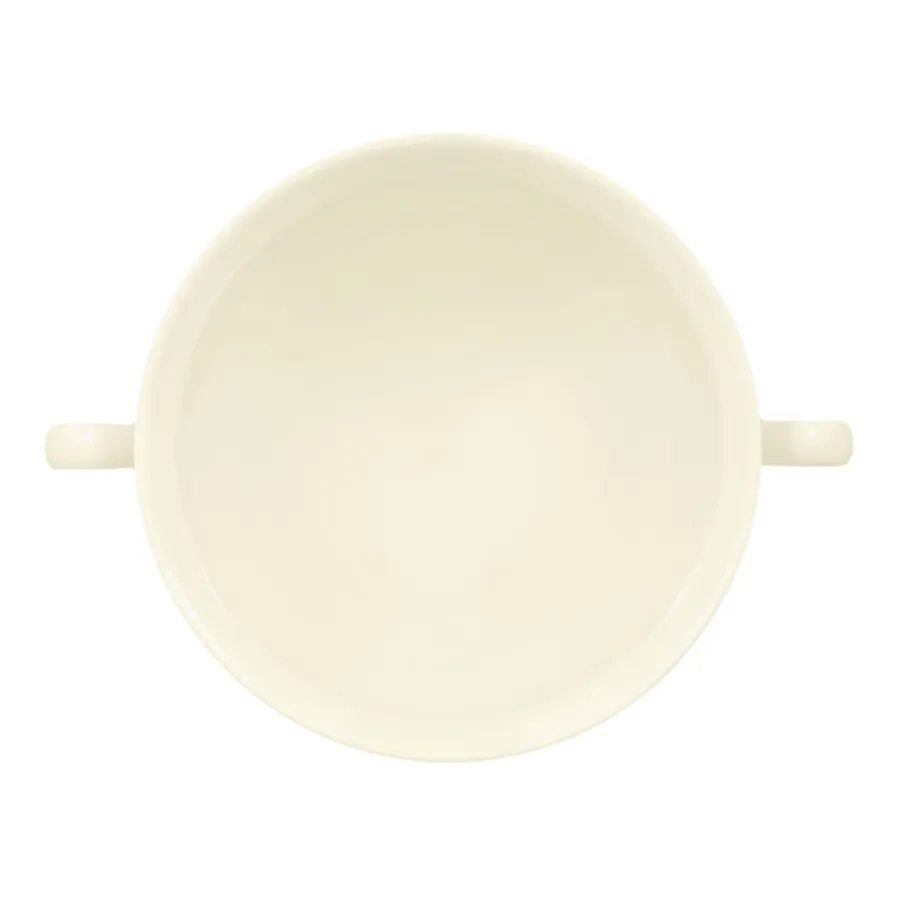 obrazek 3 Klasyczna porcelanowa filiżanka do zupy w kolorze kości słoniowej - Seltmann Weiden