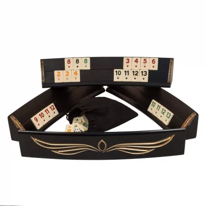 Zdjęcie Gustowny komplet z motywem skrzydła do partii w remika - Helena Woodart