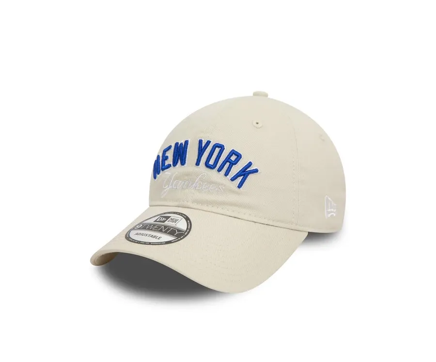 obrazek 1 New Era Czapka z daszkiem Mlb Wordmark 920 Nyy 60503495 Beżowy