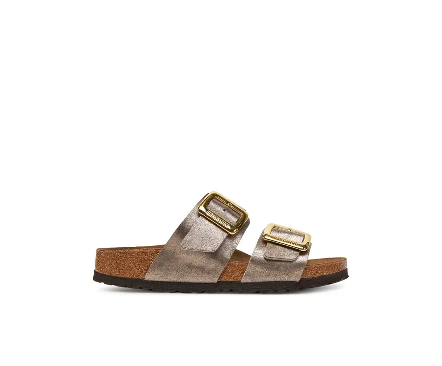 obrazek 1 Birkenstock Klapki Sydney Cushion Buckle 1029372 Złoty