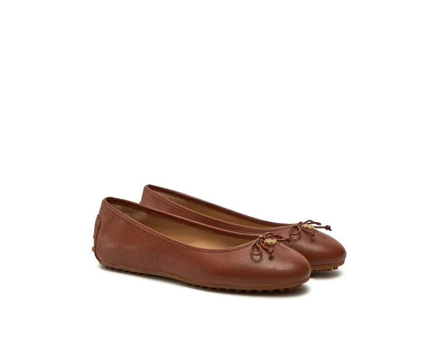 obrazek 1 Lauren Ralph Lauren Baleriny 802942766002 Brązowy LAUREN RALPH LAUREN