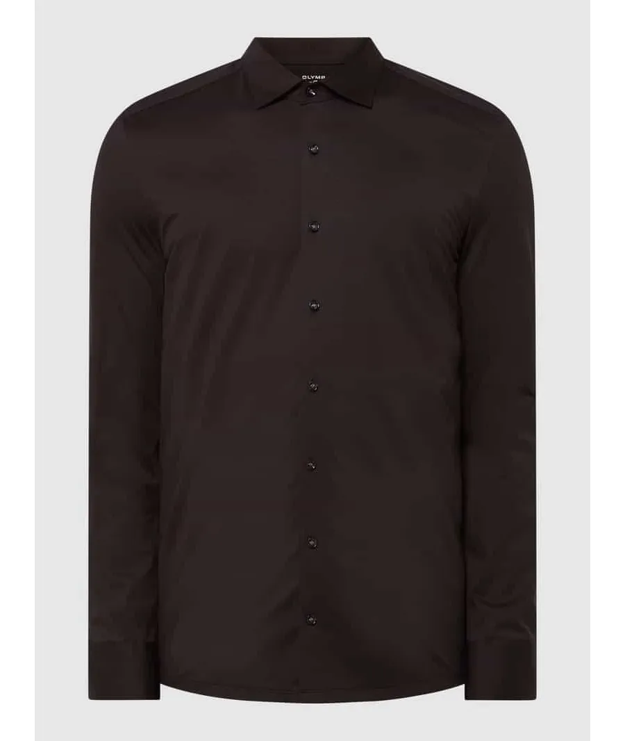 obrazek 1 Koszula biznesowa o kroju slim fit z dodatkiem streczu