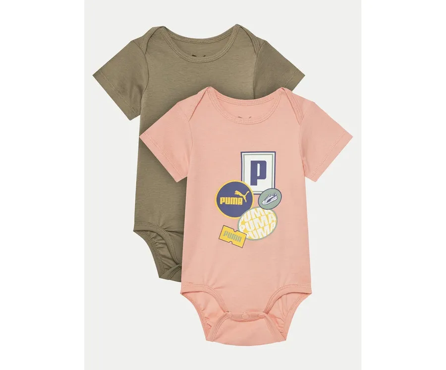 obrazek 1 Puma Komplet 2 par body dziecięcych Minicats 686290 Kolorowy