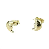 Zdjęcie Kolczyki półksiężyce o wymiarach 10x7mm.