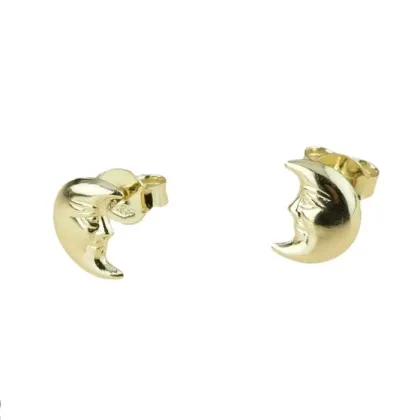 Zdjęcie Kolczyki półksiężyce o wymiarach 10x7mm.