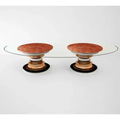 Zdjęcie Brązowy stylowy stół do jadalni – Muranti