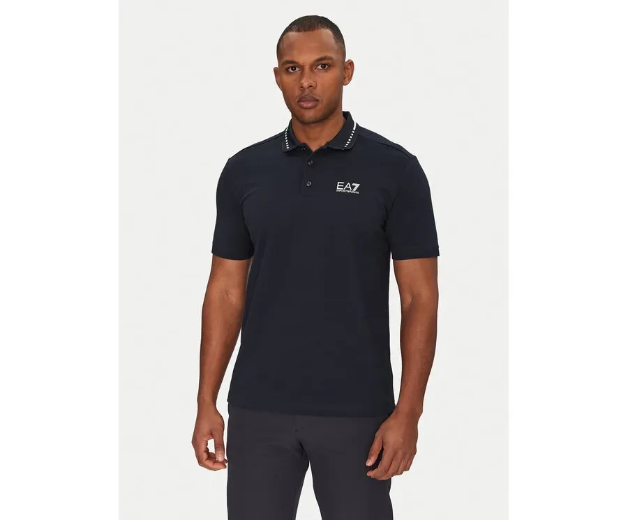 obrazek 1 EA7 Emporio Armani Polo 7M000184 AF13511 UB102 Granatowy Regular Fit