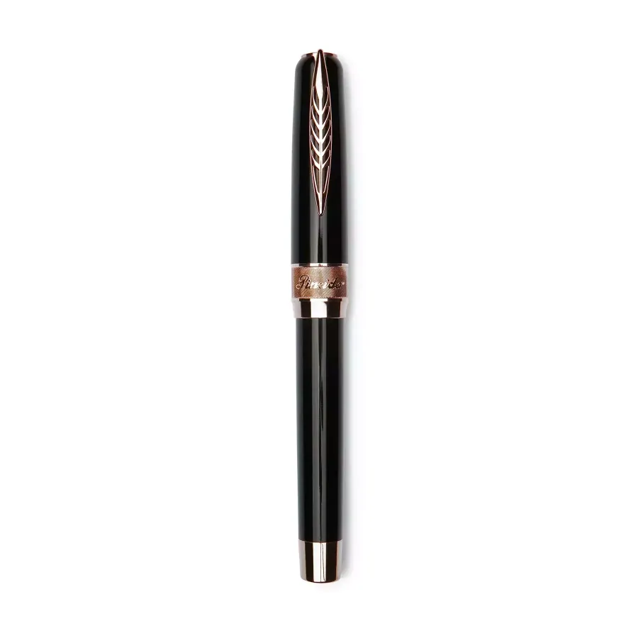obrazek 2 Wyjątkowe pióro wieczne Rock-Rose Gold Black