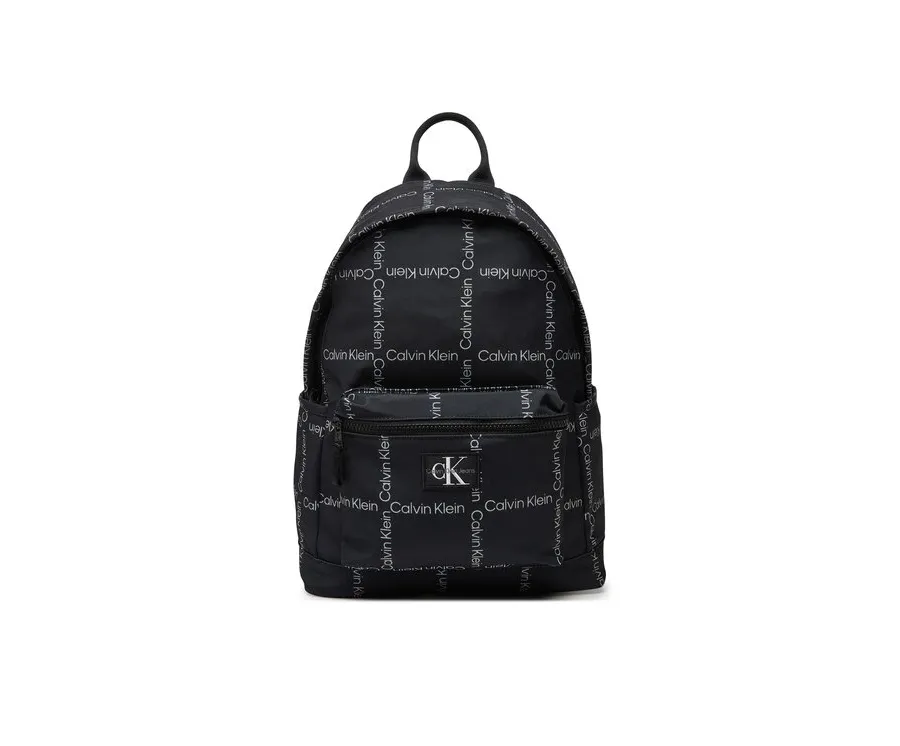 obrazek 1 Calvin Klein Jeans Plecak City Grid Aop IU0IU00711 Czarny
