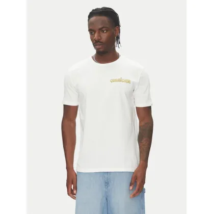 Zdjęcie Quiksilver T-Shirt Ev Disconnect Effects EQYZT08049 Biały Regular Fit