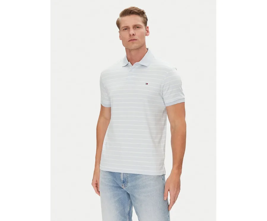obrazek 1 Tommy Hilfiger Polo MW0MW39994 Błękitny Regular Fit