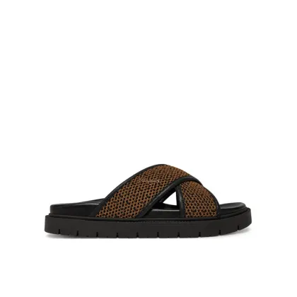 Zdjęcie Max Mara Beachwear Klapki Party 25165210396 Brązowy