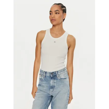 Zdjęcie Calvin Klein Top Graphic K20K208065 Biały Slim Fit