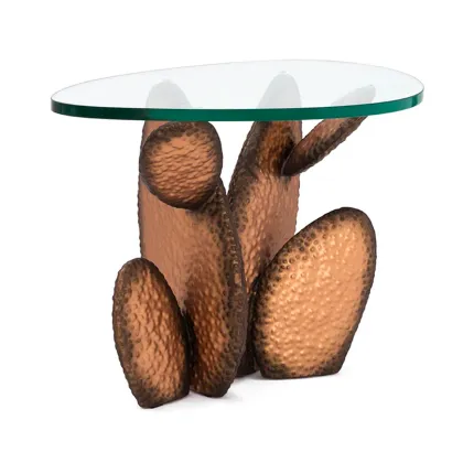 Picture A stunning coffee table in copper colors for the living room by Kenneth Cobonpue