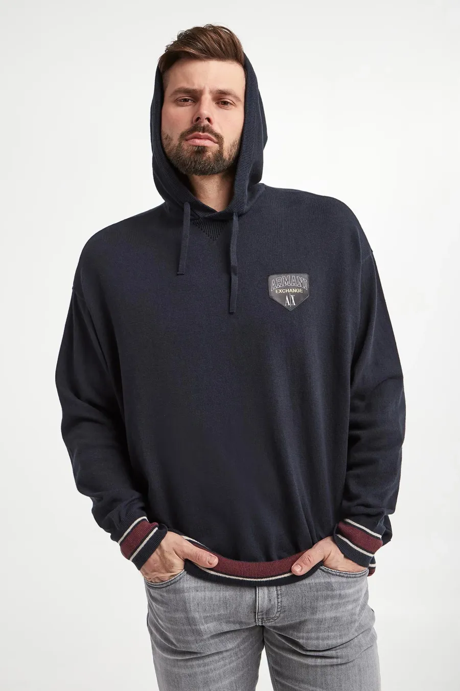 obrazek 1 Sweter męski z kapturem ARMANI EXCHANGE Armani Exchange