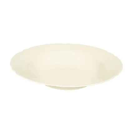 Zdjęcie Piękny okrągły talerz do zupy 23 cm z porcelany - Seltmann Weiden