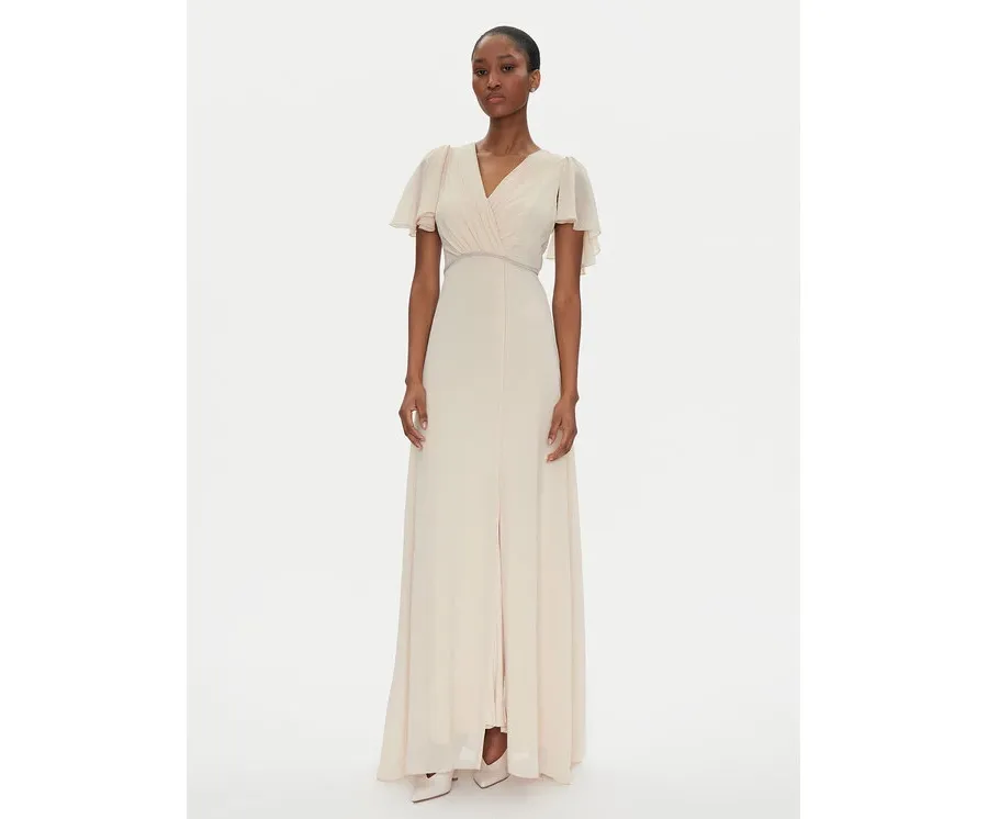 obrazek 1 Rinascimento Sukienka wieczorowa CFC0122466003 Beżowy Regular Fit