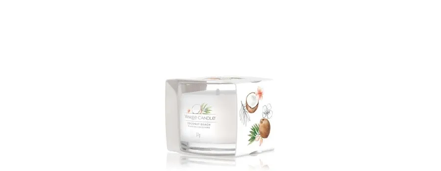 obrazek 1 Yankee Candle Coconut Beach Filled Votive Świeca zapachowa 37 g