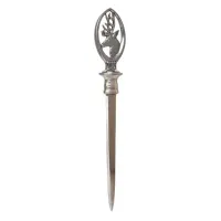 Picture A handy letter opener with a deer figurine