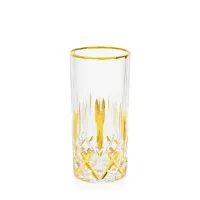 Picture Luxurious set of 6 Italian drinking glasses (350 ml)