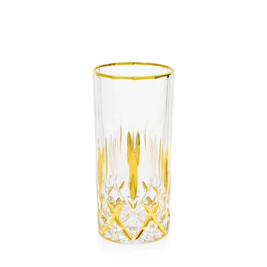 obrazek 1 Luksusowy komplet 6 włoskich szklanek do drinków (350 ml)