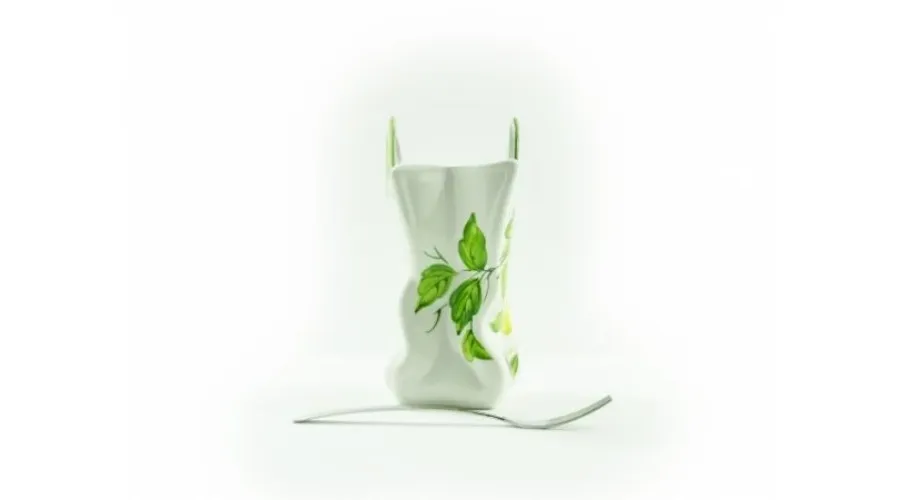obrazek 3 Ceramiczny duży pojemnik na sztućce, serwetki w stylu wiejskim - Le Ceramiche