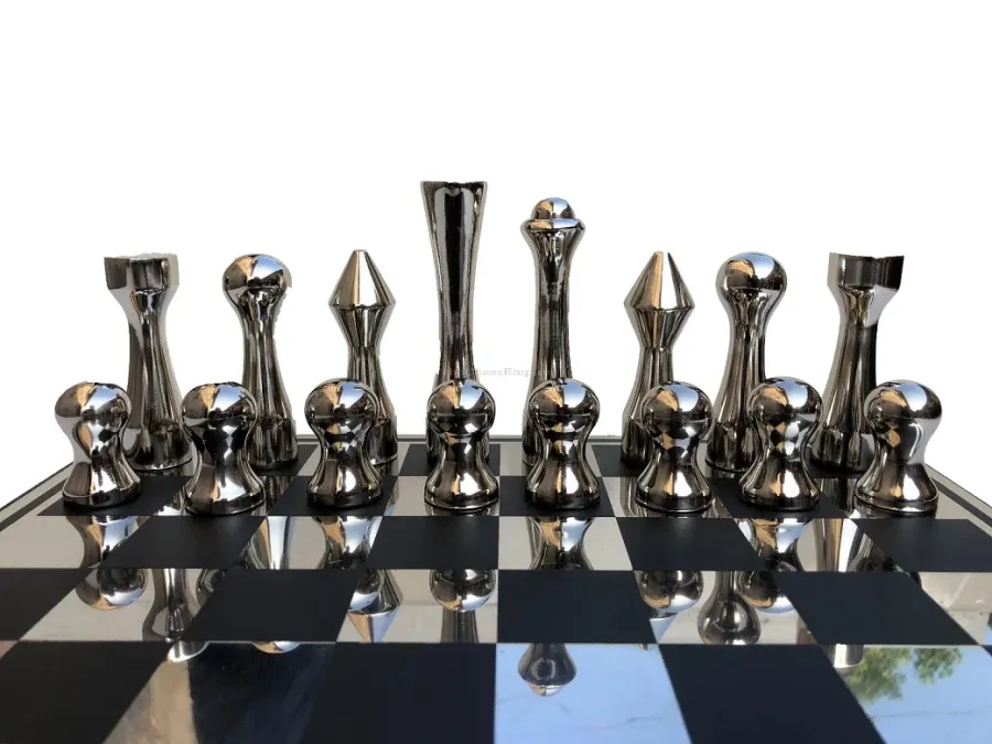 obrazek 3 Fantastyczny współczesny komplet szachowy - The Chess Empire