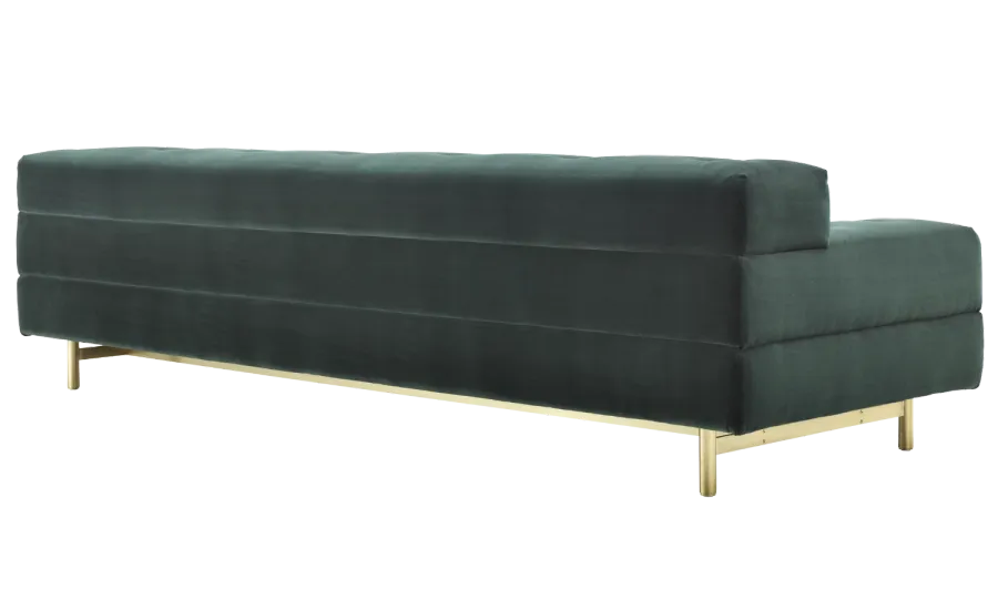 obrazek 3 Zielona ekskluzywna sofa do salonu - Daytona