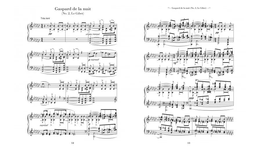 obrazek 3 Książka Ravel: Nuty na fortepian - Flame Tree Publishing