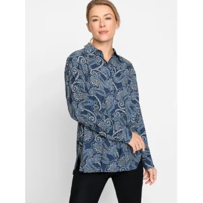 Zdjęcie Olsen Koszula 12001839 Granatowy Regular Fit