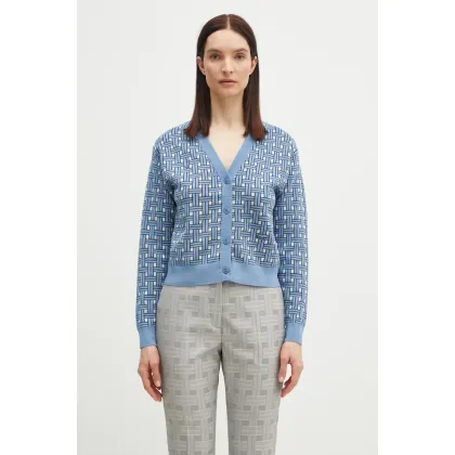 Zdjęcie Kenzo kardigan damski kolor niebieski lekki FF52CA4943CO.64