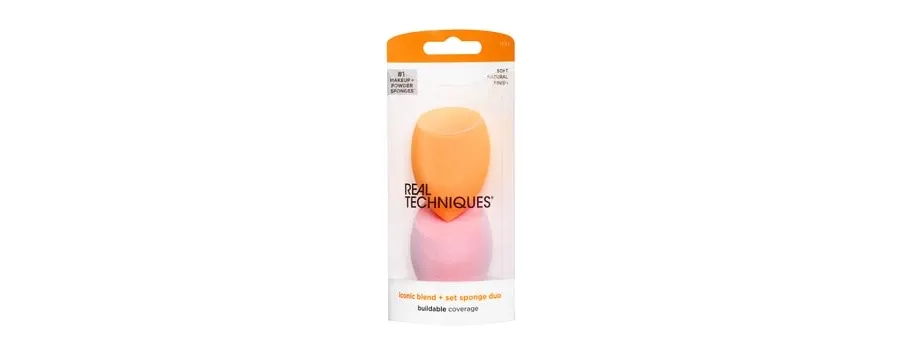 obrazek 1 Real Techniques Miracle Complexion Sponge + Miracle Powder Sponge Gąbka do makijażu 2 szt.