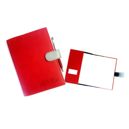 Zdjęcie Oryginalne upominki firmowe z Włoch - notes + planer tygodniowy z logotypem
