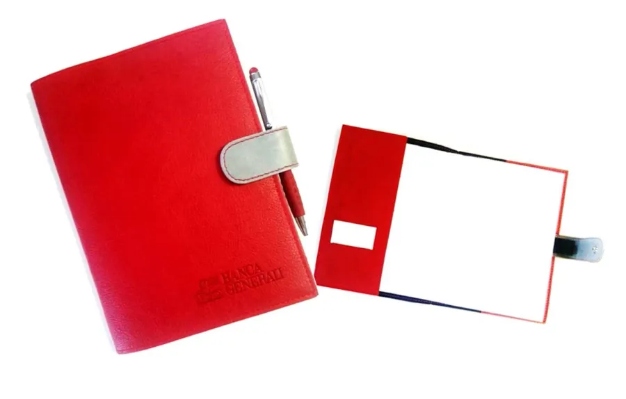 obrazek 1 Oryginalne upominki firmowe z Włoch - notes + planer tygodniowy z logotypem