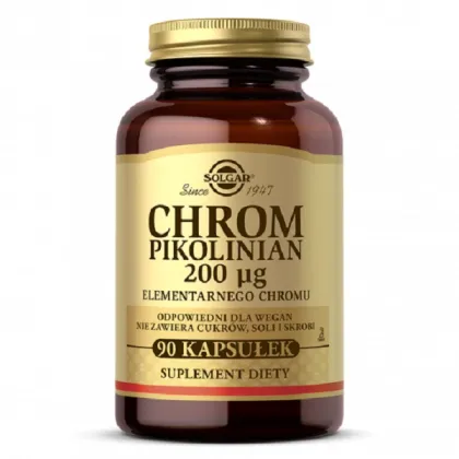 Zdjęcie Solgar Chrom pikolinian 200 mcg kapsułki
