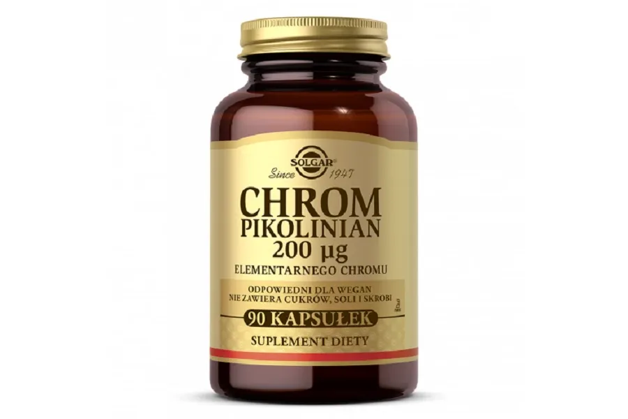 obrazek 1 Solgar Chrom pikolinian 200 mcg kapsułki