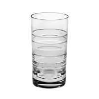 Picture A unique crystal highball glass from the contemporary Vinyl - Vista Alegre collection