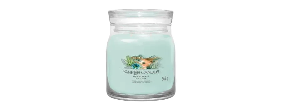 obrazek 1 Yankee Candle Aloe & Agave Signature Jar Świeca zapachowa 368 g